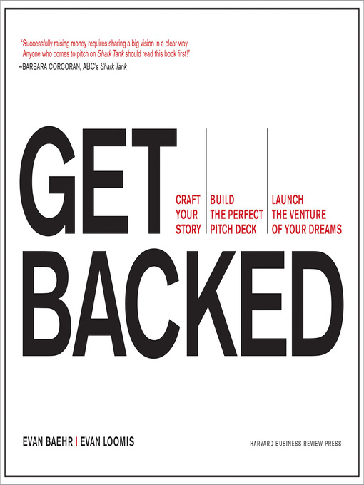 Title details for Get Backed by Evan Baehr - Available